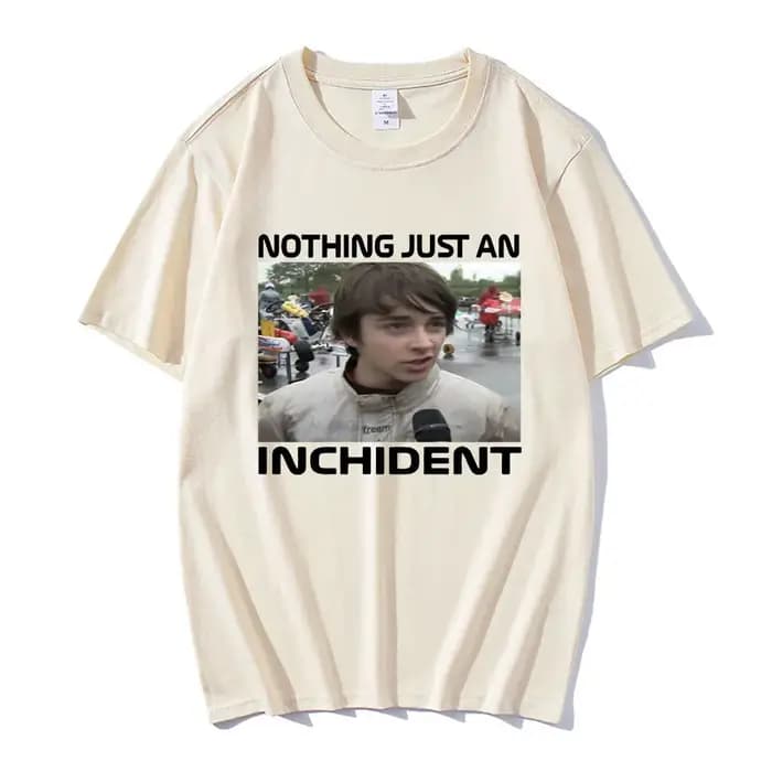 Charles Leclerc rien d'une entretien Inchident t-shirt hommes Vintage surdimensionné à manches courtes t-shirt décontracté coton T-shirts