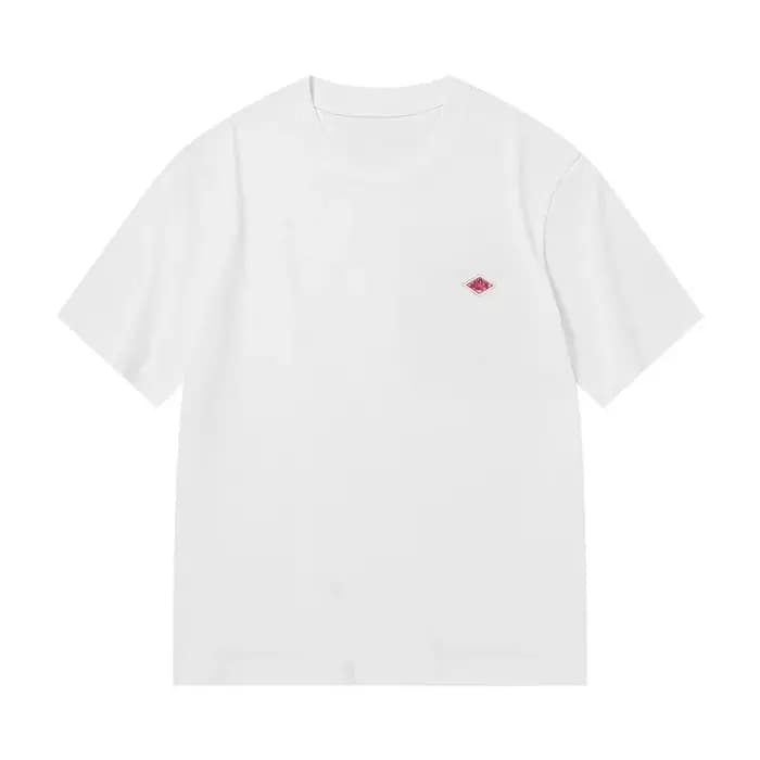 T-shirt imprimé de marque de mode pour hommes et femmes, simple, à manches courtes, polyvalent pour