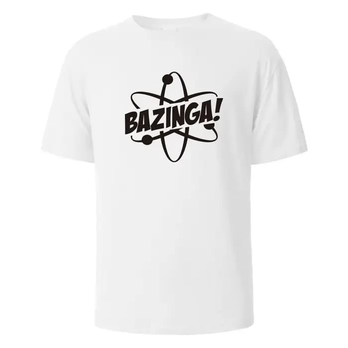 T-shirt imprimé Bazinga pour hommes et femmes