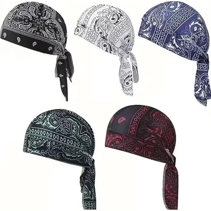 Nouveau bonnet bandana tendance avec imprimé cachemire