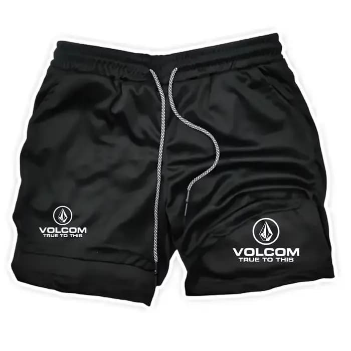 VOLCOM Short imprimé 2-en-1 pour homme