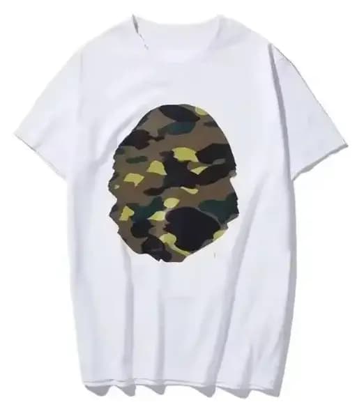 T-shirts pour hommes et femmes, tendance estivale, de haute qualité, col rond, respirant, en coton GM