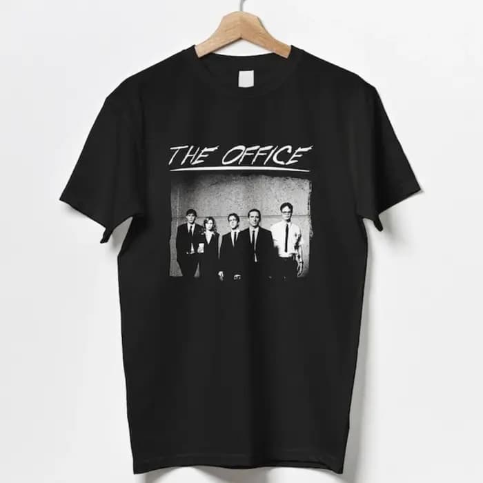 L'émission de télévision de bureau série Michael Scott Jim Halpert Dwight Schrute Pam Beesly imprimé T-shirt femme