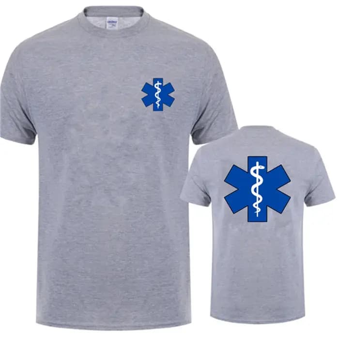 T-shirt imprimé EMT Emergency Ambulance pour hommes et femmes
