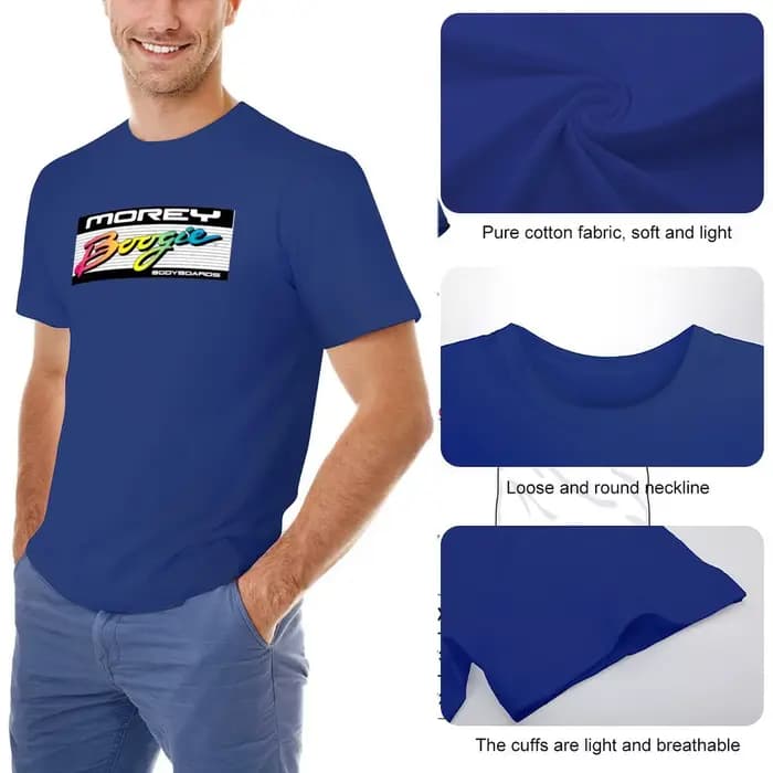 Hommes top t-shirts été T-Shirt Morey Boogie vieille école