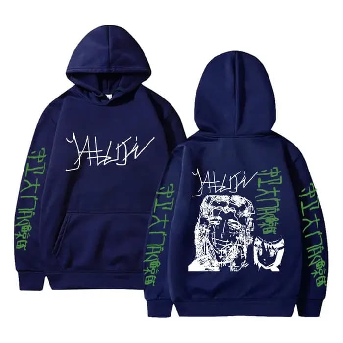 Sweat à capuche imprimé Yabujin en édition limitée pour hommes et femmes