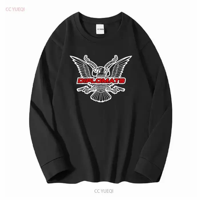 Diplomats DipseT t-shirt différents Styles et couleurs disponibles manches longues ou courtes vintage lavé mode homme polyvalent