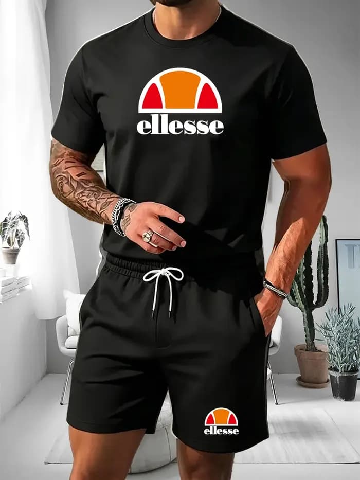 Ensemble de sport décontracté d'été pour homme Ellesse