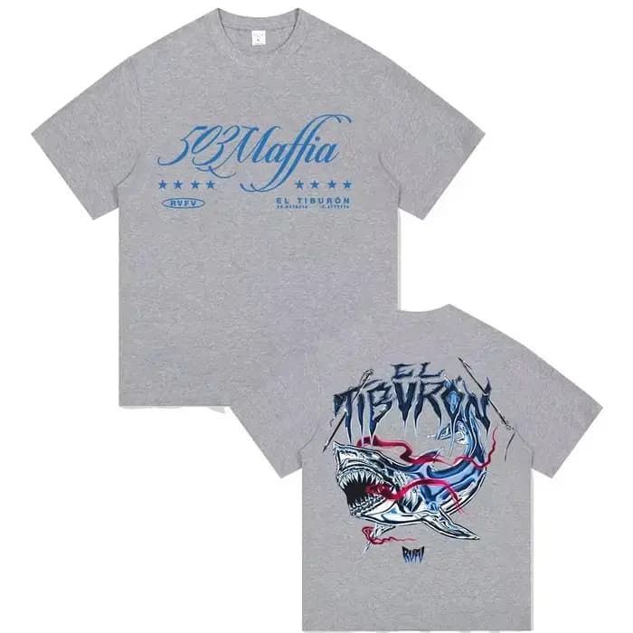 T-shirt 2026 Rap Artist RVFV EL TIBVRON pour hommes et femmes