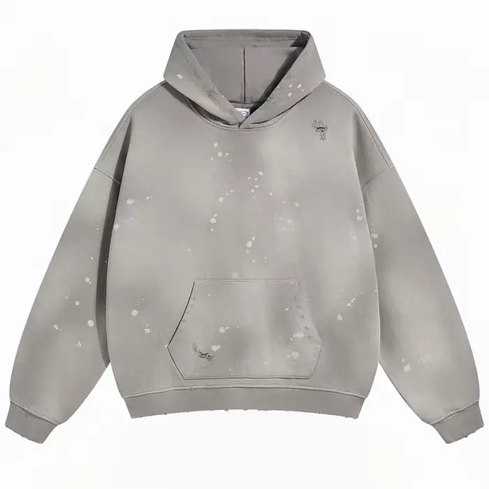 Sweat à capuche Vintage cassé pour hommes