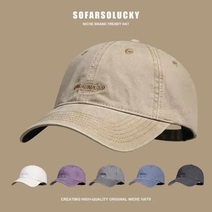 Casquettes de Baseball anciennes délavées rétro Harajuku pour hommes et femmes