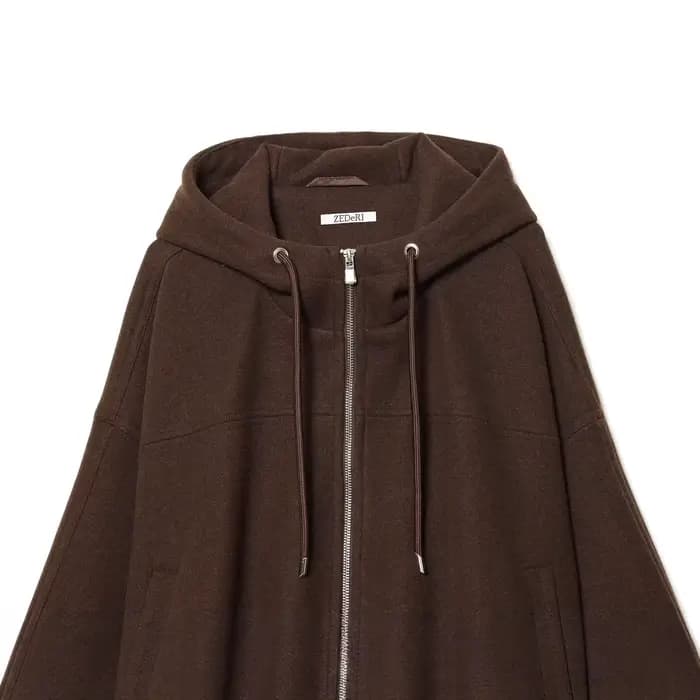 Sweat-shirt à capuche décontracté pour femme avec fermeture éclair