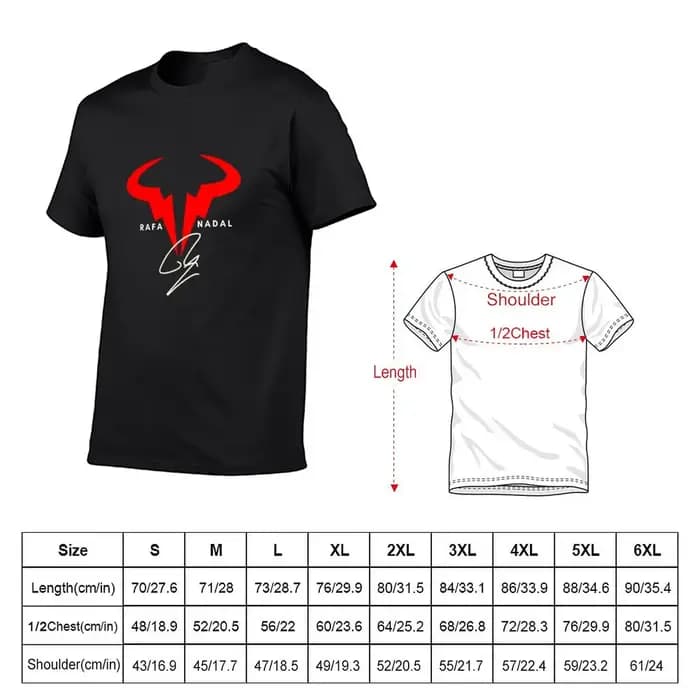 T-shirt uni avec logo RnotifNadal pour hommes, vêtements d'été, best-seller