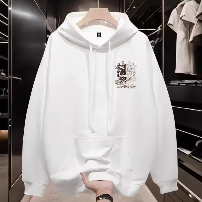 Trendy Brand Hooded Sweatshirt Men 2025 New Autumn Loose Chinese Style