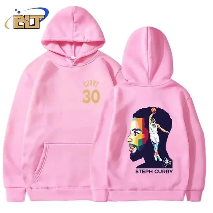 2025 Stephen Curry sweat à capuche adulte imprimé double face ample grande taille sweat-shirt de sport haut décontracté