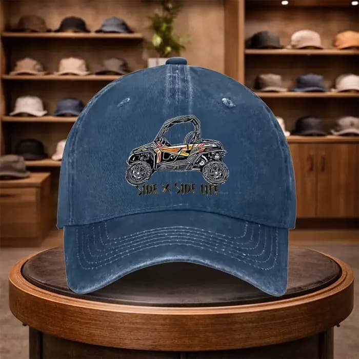 Casquette de baseball imprimée 1 SIDE X SIDE LIFE
