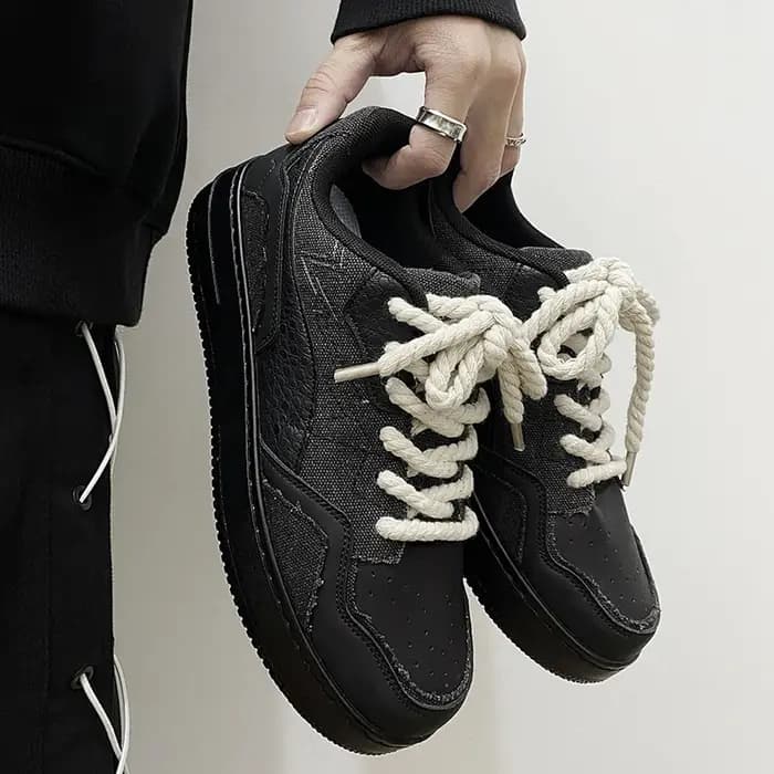 Hiver hommes décontracté Skate oes pain conception ular marque Hong Kong Sle haute Sensation Cool Look bas haut Sport baskets