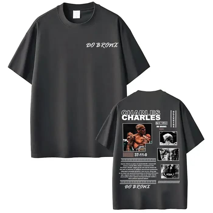 T-shirts imprimés Limited Charles Oliveira Do Bronx
