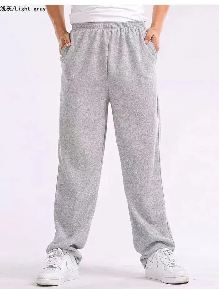 Pantalons de survêtement pour hommes taille élastique Joggers