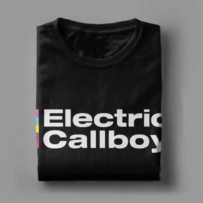 Hommes femmes T-Shirt électrique Callboy nouveauté coton