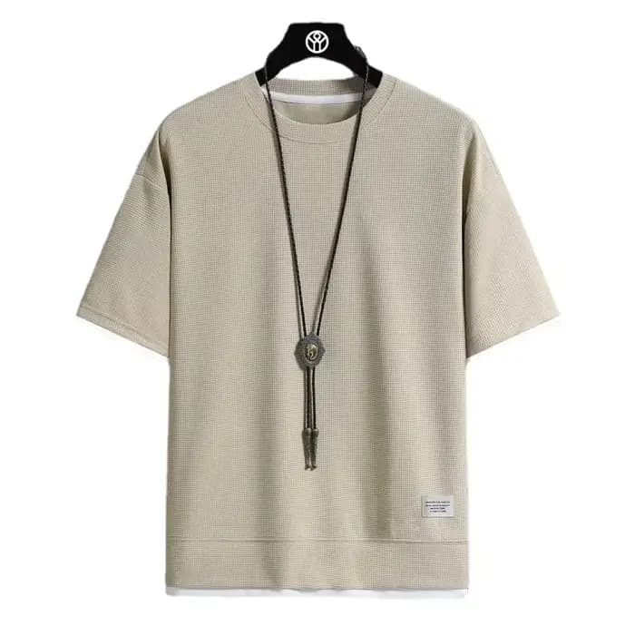 T-shirt ample à manches courtes pour homme