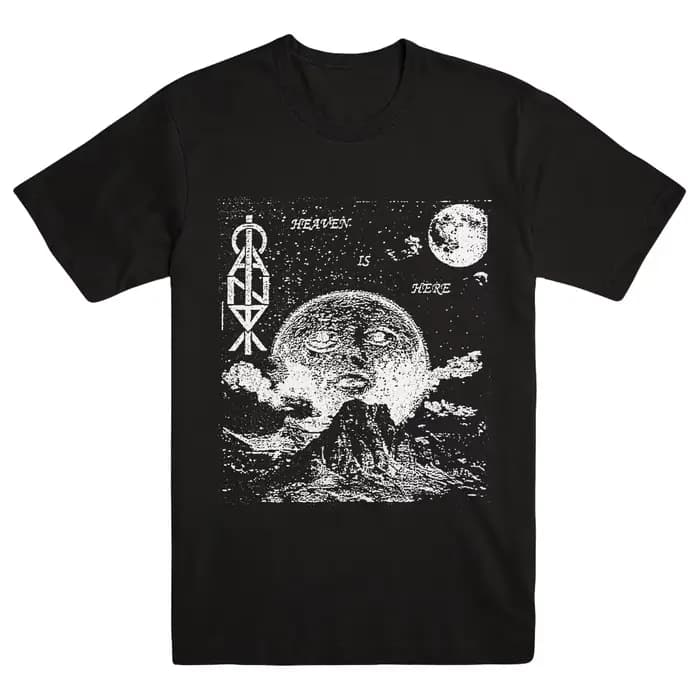 CANDY Moon Band T-Shirt en coton avec motif pour hommes et femmes, Streetwear d'été