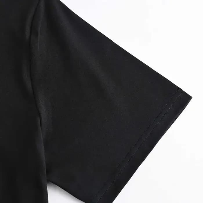 2025 été hommes Bukaneros coton T-Shirt noir réversible graphique