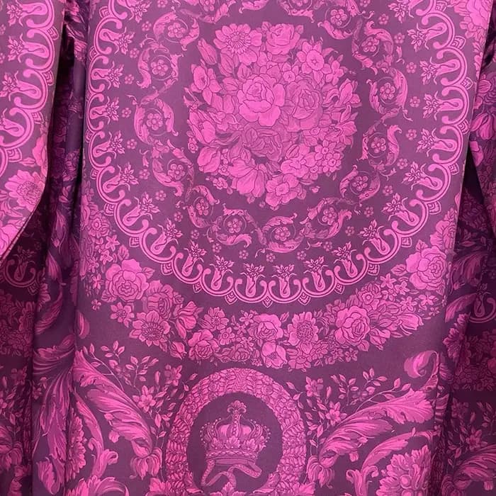 Chemise De luxe à manches longues hommes vêtements impression numérique florale Manga Longa chemises