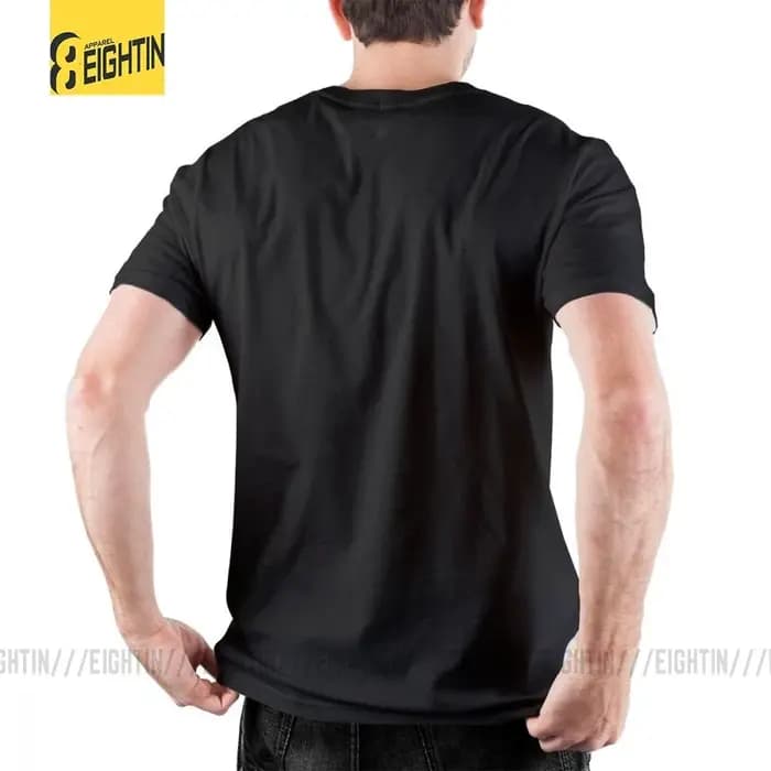 Electrical AtlanClassic-T-shirt à manches courtes en pur coton pour homme