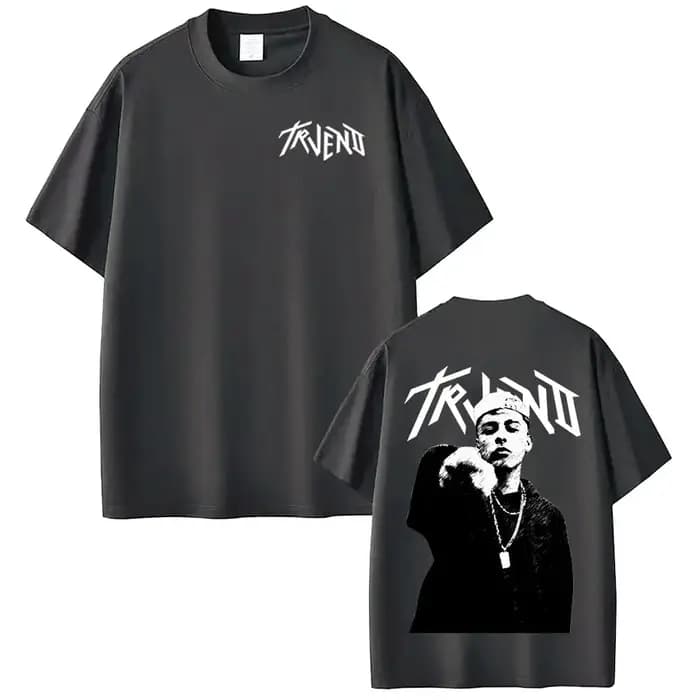 Rappeur Trueno Album Tour 2025 T-shirt hommes femmes vêtements mode à manches courtes