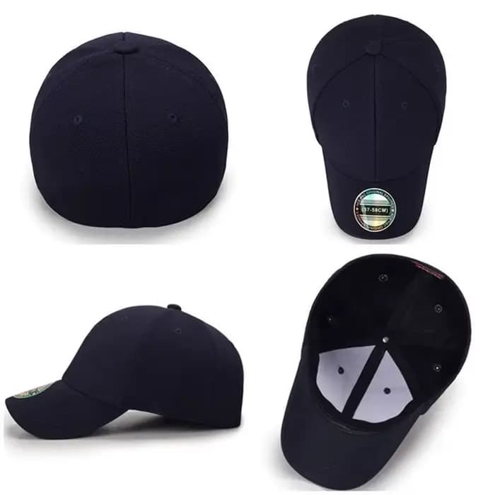 Nouveau Stretch ajusté entièrement fermé élasticité Flexible Flex Hiphop casquettes chapeaux ajustement visière Baseball Snapback blanc solide époque hommes femmes