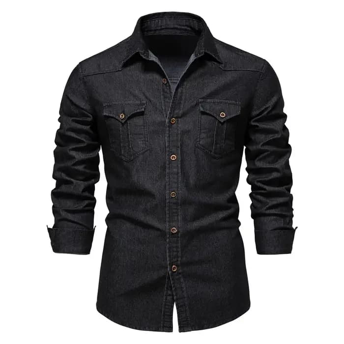 Nouvelle Chemise en Jean pour Homme