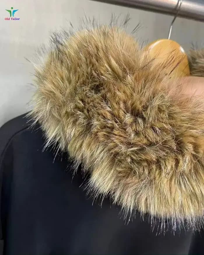 Dernière KANYE 26SS YEY Mountain Eagle col de fourrure détachable épaissi à capuche zippé sweat-shir