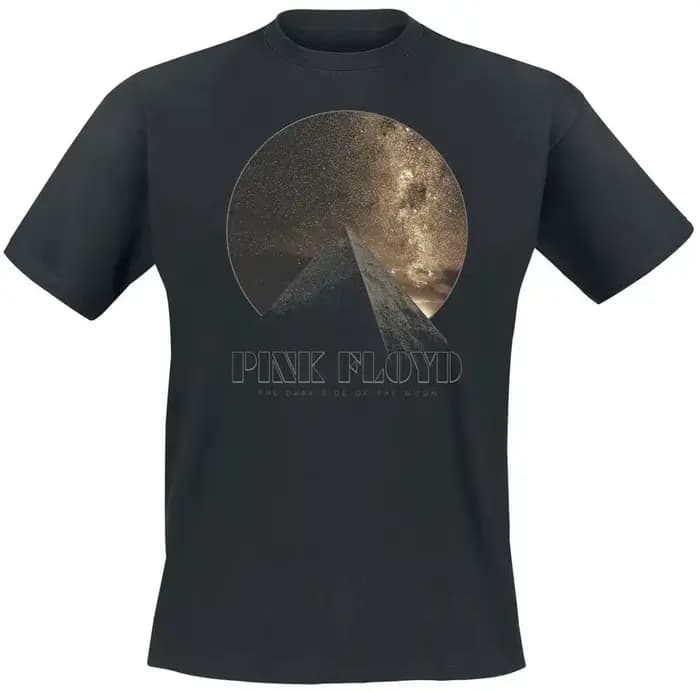 T-Shirt avec Logo Rainbow Pink Floyd Band, 100% coton, graphique, pour hommes et femmes, Streetwear d'été
