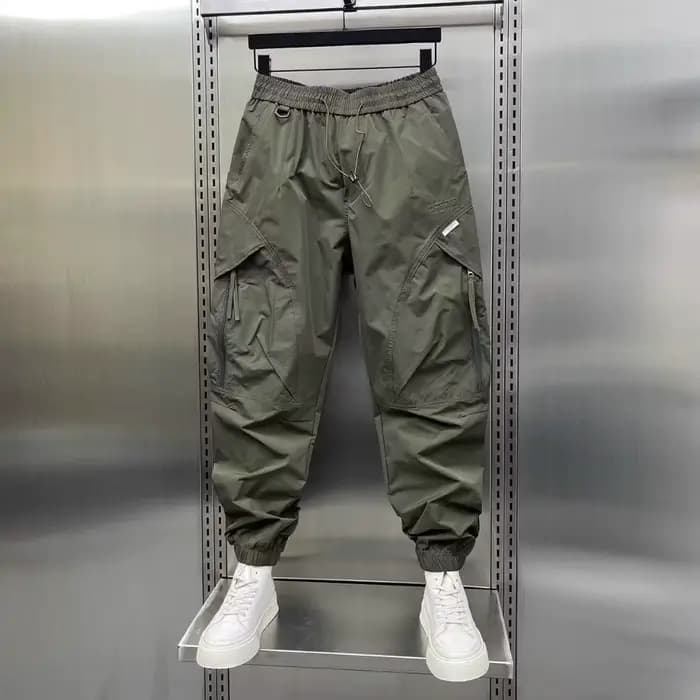 2025 nouveau pantalon de Jogging homme automne vert noir