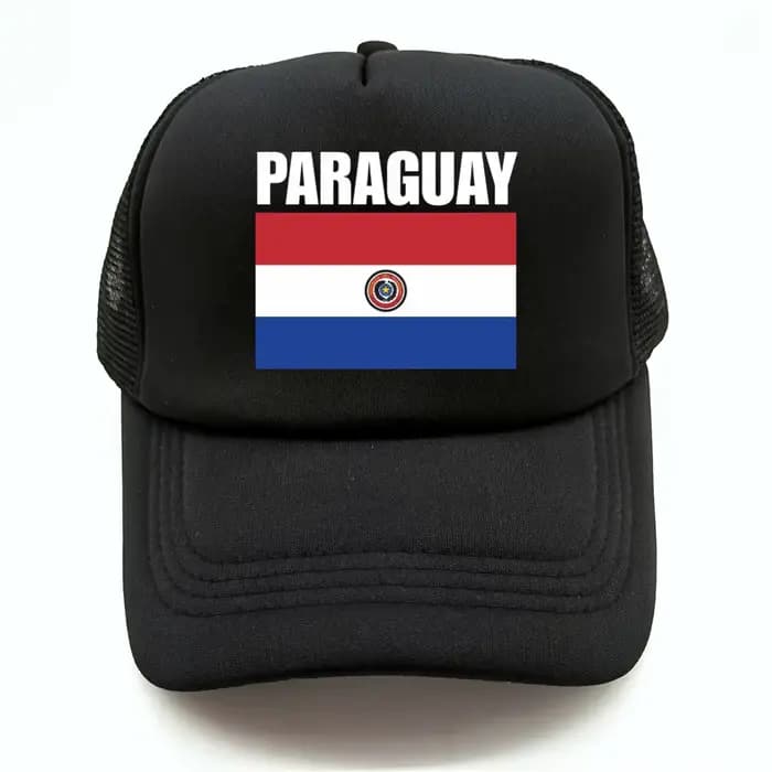 Casquettes de baseball avec drapeau du Paraguay pour hommes et femmes