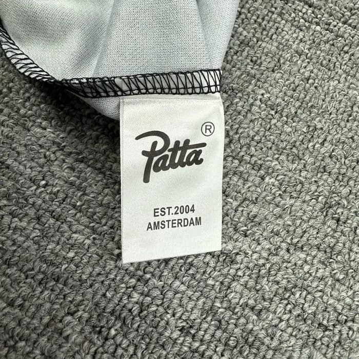 PATTA Jersey Homme Femme Sport Haute Qualité Color Blocking Broderie Polo Manches Courtes T-shirt