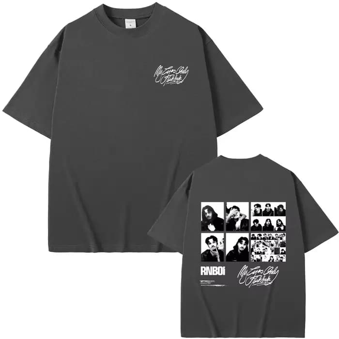 T-shirt graphique Rapper RnBoi My Eyes Only Flashback Album pour hommes et femmes