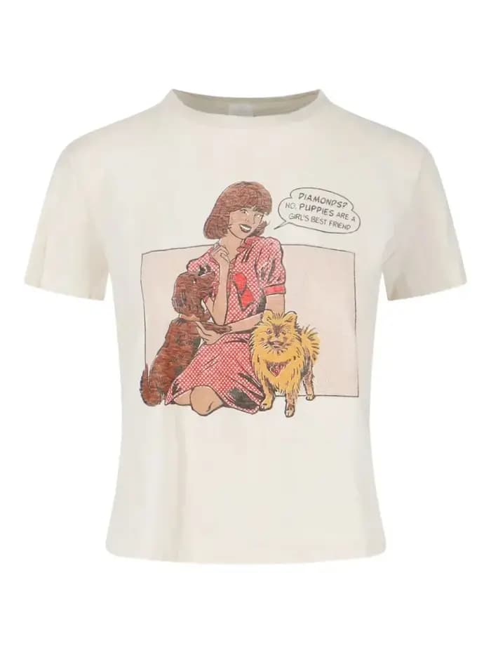 T-shirt en coton pour femme