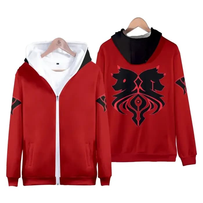 Aphmau sweat à capuche Aaron fermeture éclair veste adolescente Merch dessin animé Cosplay sweats à