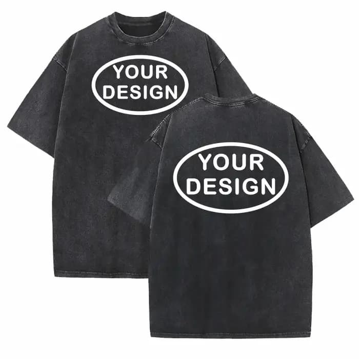 T-shirt personnalisé en pur coton 230G pour hommes