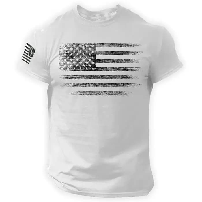 T-shirt à manches courtes imprimé 3D pour hommes, Économie décontractés, Vêtements de sport, Gym, US