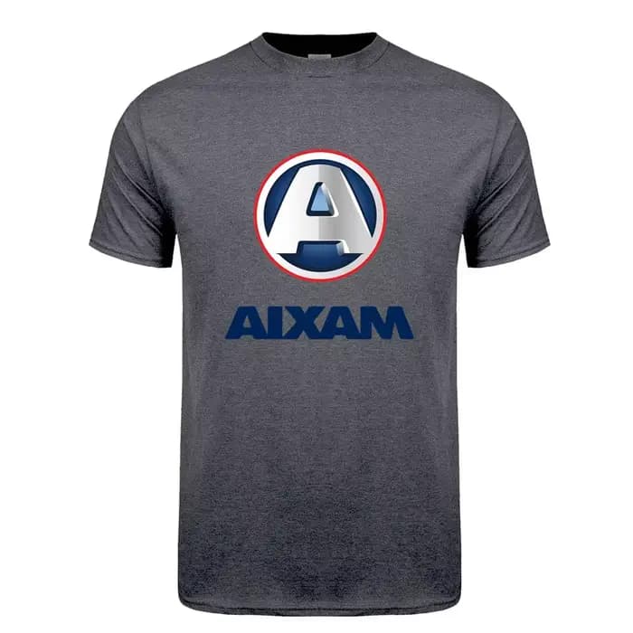 Aixam t-shirt été hommes à manches courtes T-shirts haut Cool Streetwear homme coton