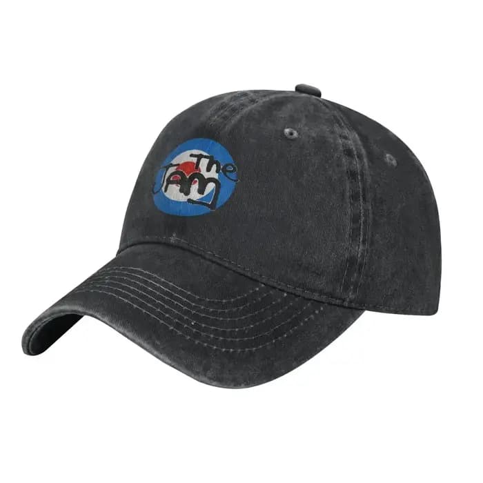 Casquette officielle noire The Jam demin pour aventures en plein air, casquette de Baseball pour hom
