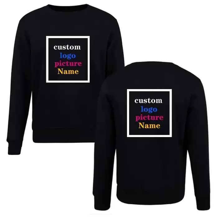 Sweat-shirt à capuche en coton pour hommes