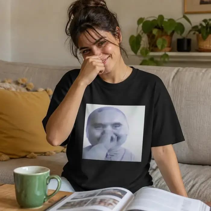 T-shirt drôle pour hommes Charlie Kirk Creative Meme Kirkification AI Baby, 100% coton, T-shirt amusant à manches courtes, vêtements