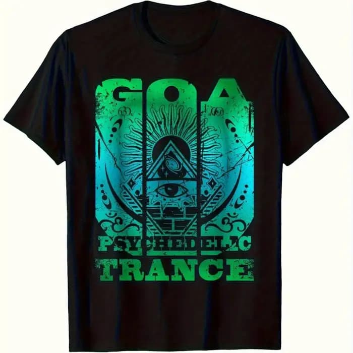 T-shirt Goa Trance Psytrance Raver 180g