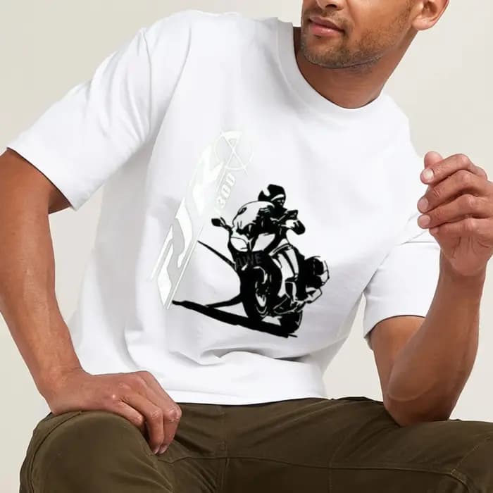 Offres spéciales nouvelle marque-vêtements T-Shirts hip-hop Simple épissage T-Shirt hauts FJR 1300