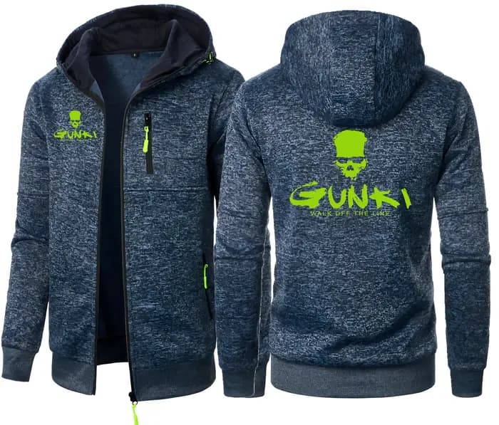 Gunki Love Fishing marque hommes manteaux à capuche décontracté sweat