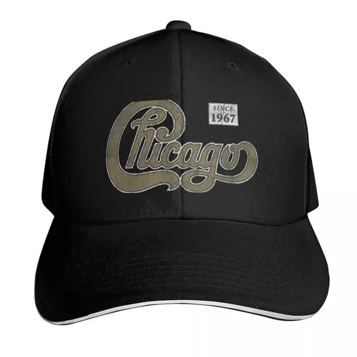 Casquette de baseball classique des années 80 (Chicago) avec protection UV
